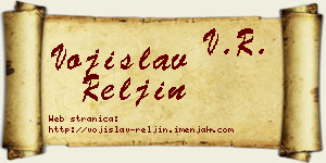 Vojislav Reljin vizit kartica